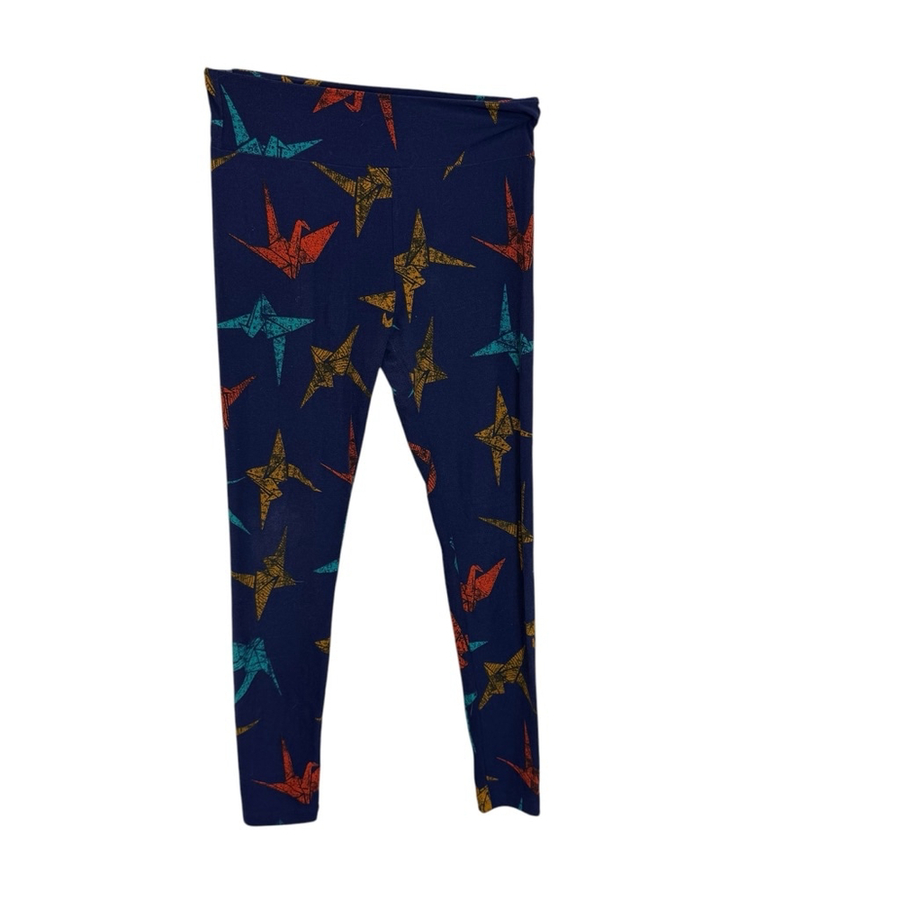 Women's Lularue Leggings ONE SIZE Navy Multi